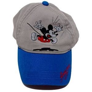 Disney Parks Mickey Mouse Youth Embroidered Adjustable Snap Back Hat Cap